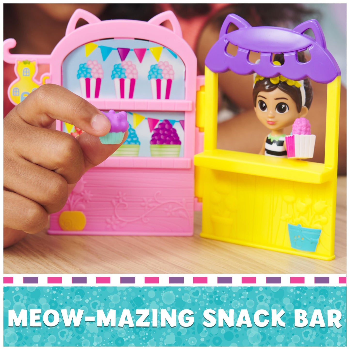 Gabby's Dollhouse Kitty Fairy Garden Party Playset