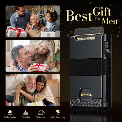 Slim RFID Blocking Wallet for Men by furid