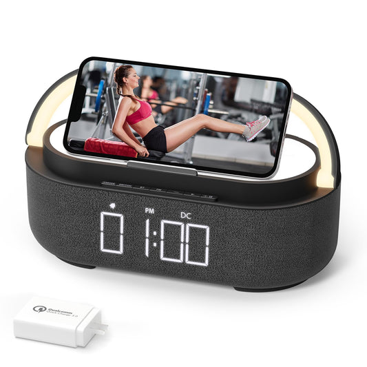 COLSUR Bluetooth Speaker with LED Night Light