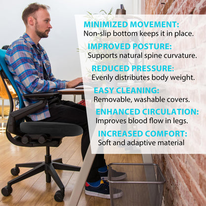 Memory Foam Seat Cushion for Pain Relief