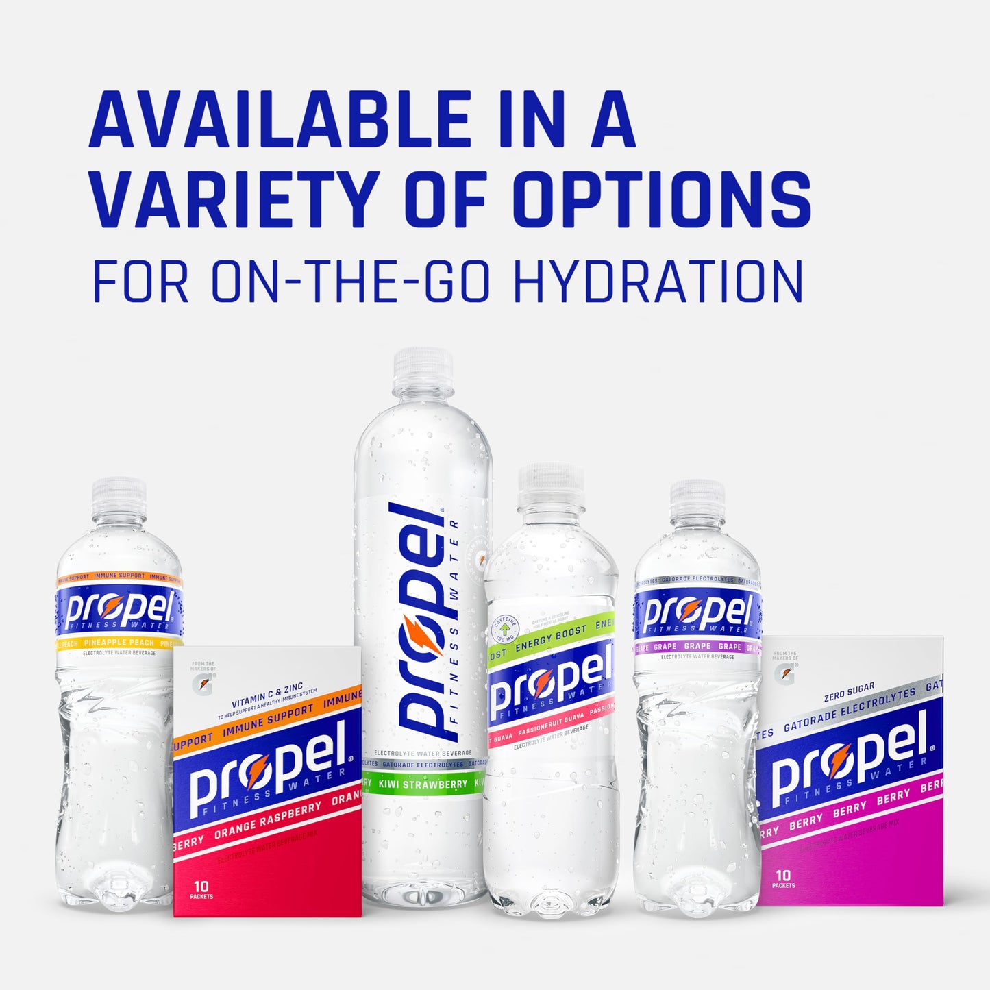 12 Pack Propel Energy Boost Flavored Water