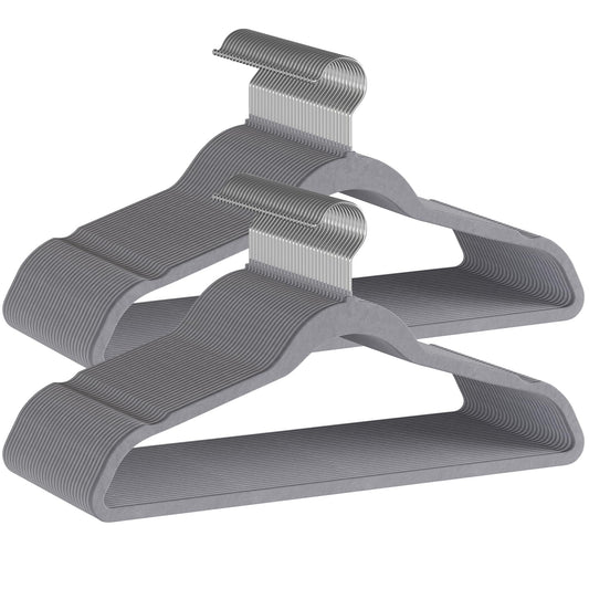 60 Pack Non-Slip Velvet Hangers