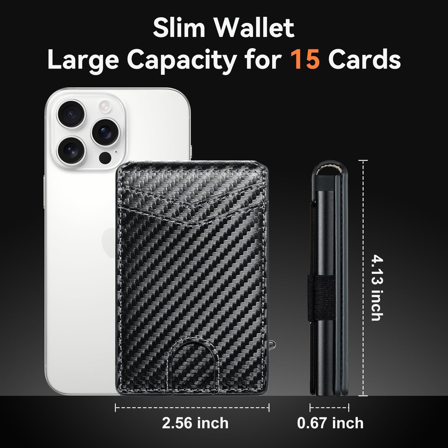 Slim RFID Blocking Wallet for Men by furid