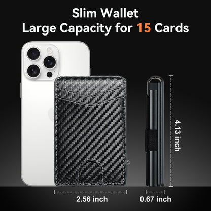 Slim RFID Blocking Wallet for Men by furid
