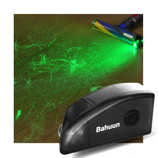 Vacuum Cleaner Attachment with Dust Illumination Light