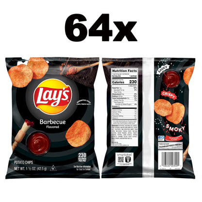 Lay's Barbecue Potato Chips, 1.5 Ounce Pack