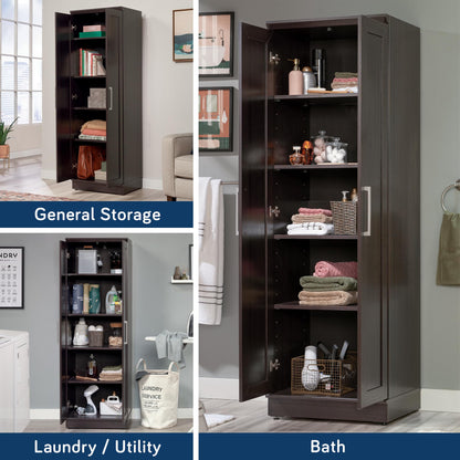 Sauder Kitchen Pantry Storage Cabinet with Shelves