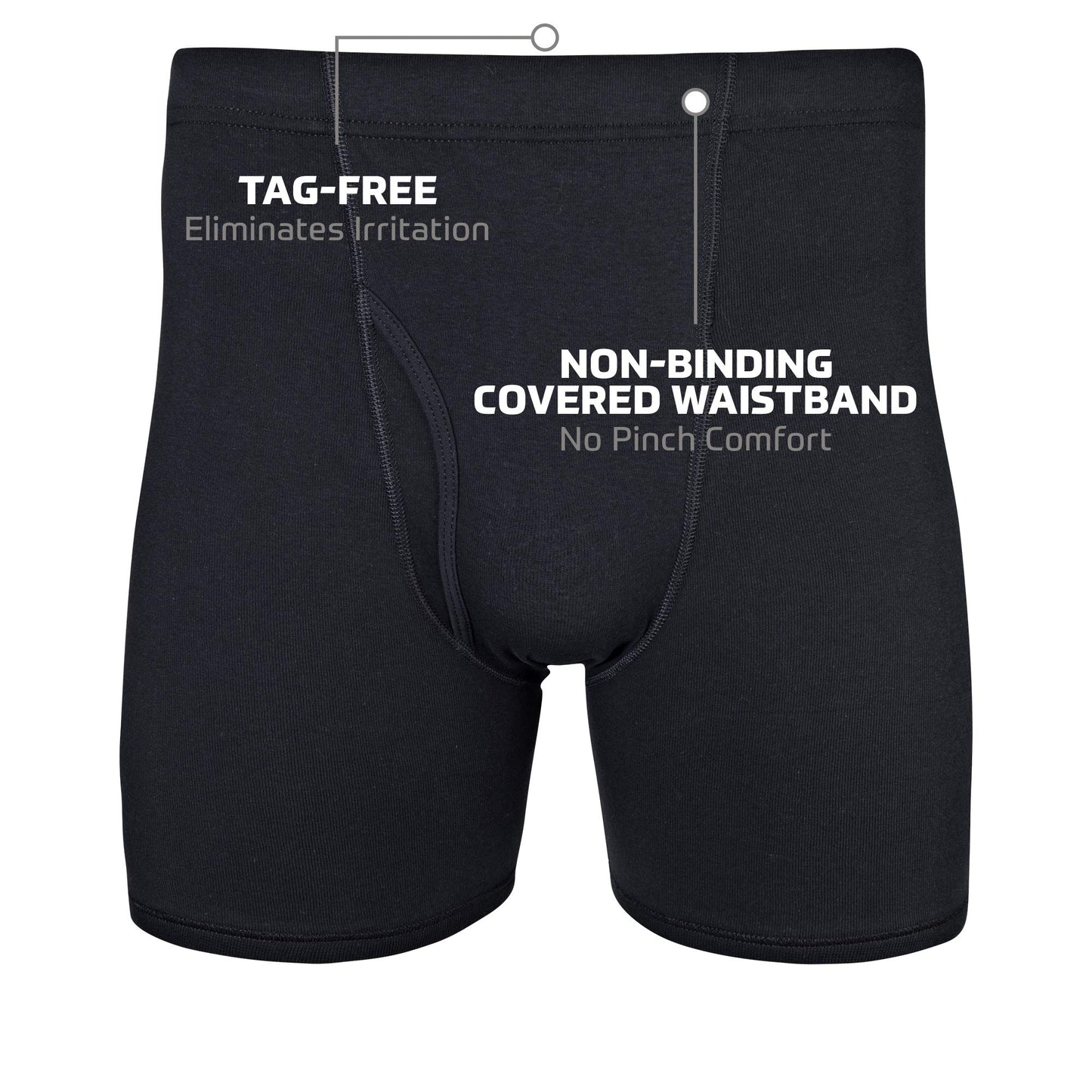 10 Pack Gildan Men's Boxer Briefs