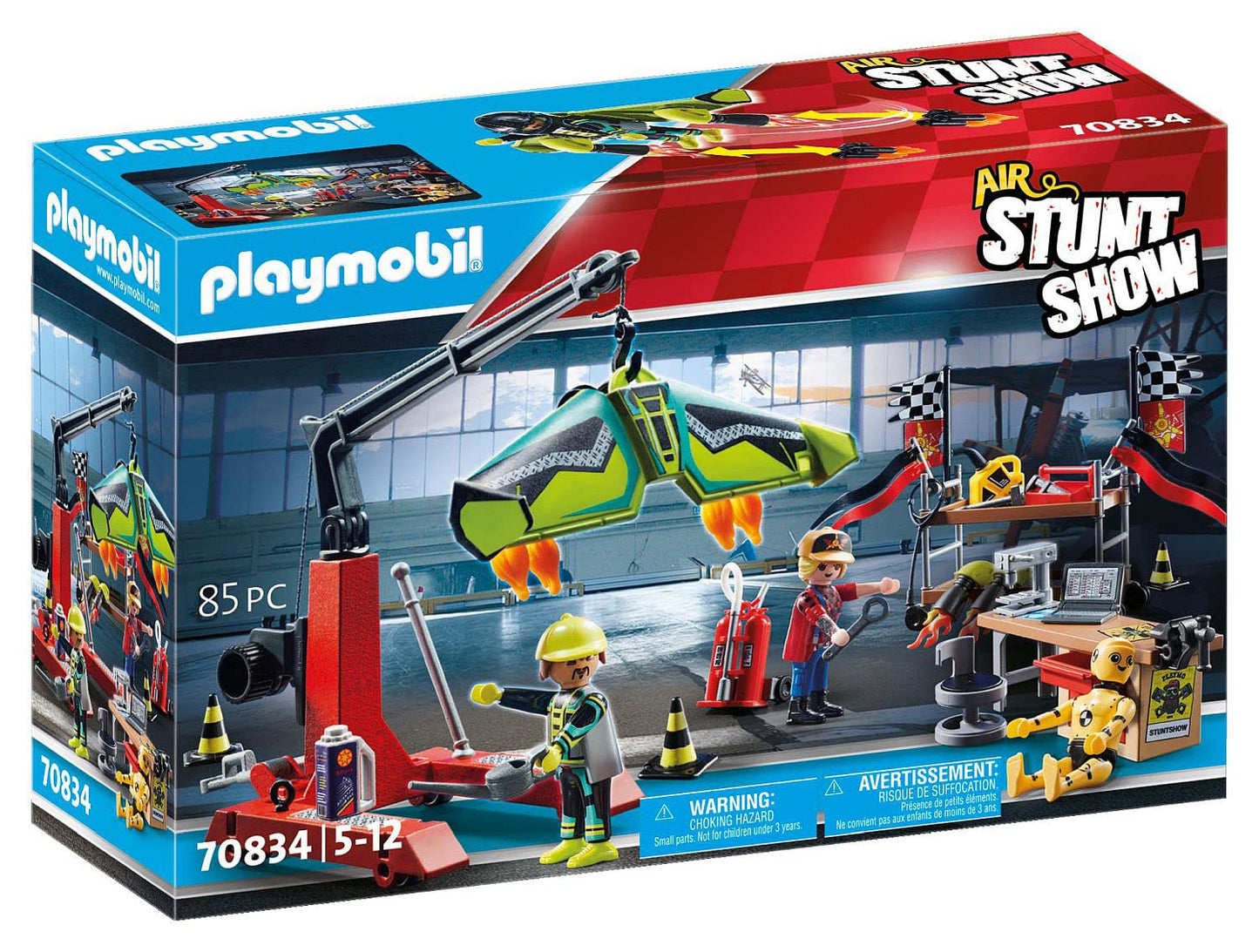 Playmobil Air Stunt Show Service Station Set