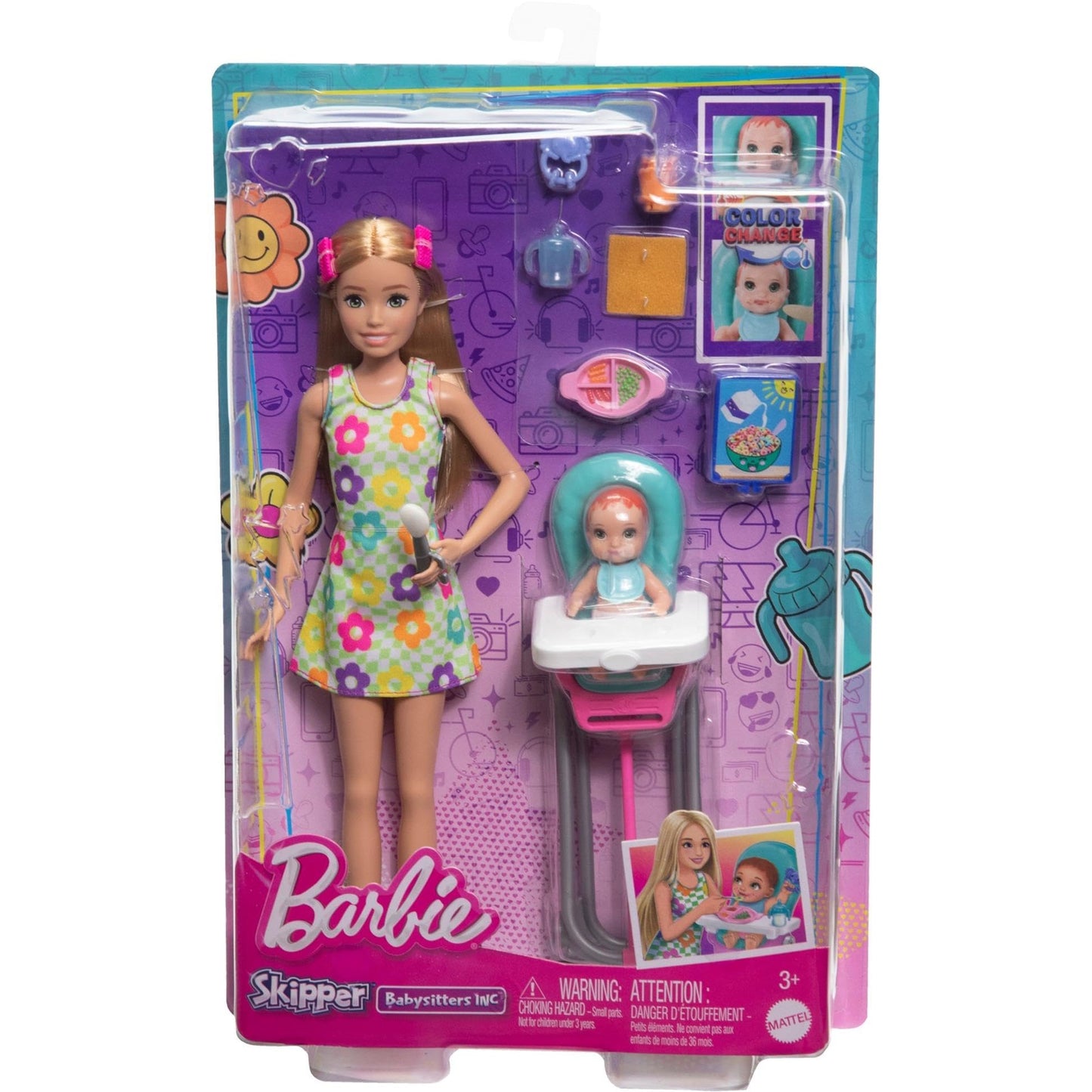 Barbie Skipper Babysitting Playset with Accessories