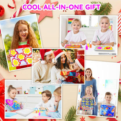 Marbling Paint Art Kit for Kids by MOMUSE