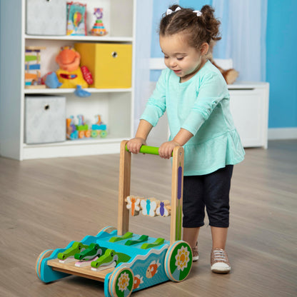 Melissa & Doug Wooden Push Toy for Toddlers