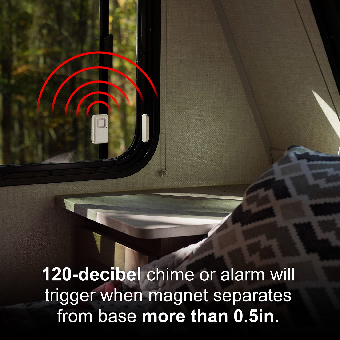 GE Wireless Window and Door Alarm 5-Pack