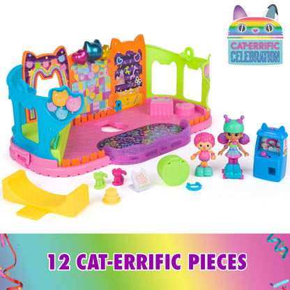 Gabby's Dollhouse Party Room Playset with Figures