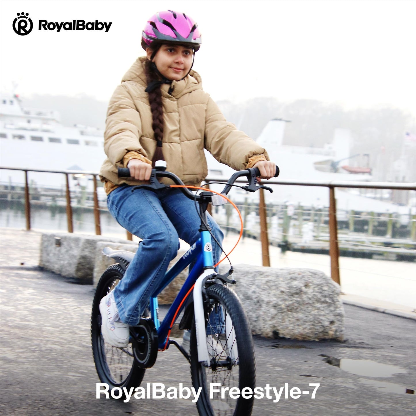 RoyalBaby 14 Inch Kids Bike with Dual Handbrakes