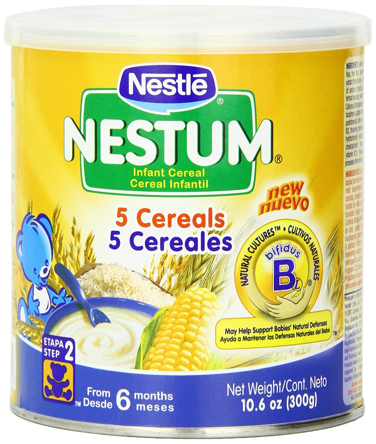 Gerber Nestum Infant Cereal, 5 Varieties, 10.6 oz