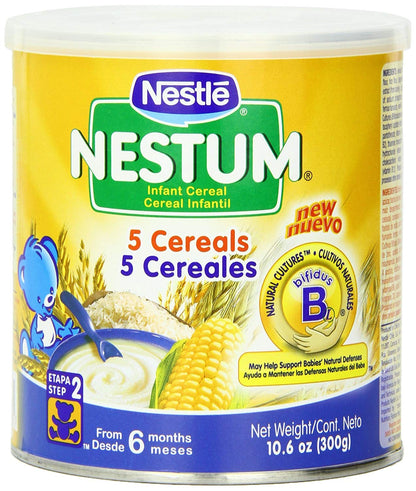 Gerber Nestum Infant Cereal, 5 Varieties, 10.6 oz