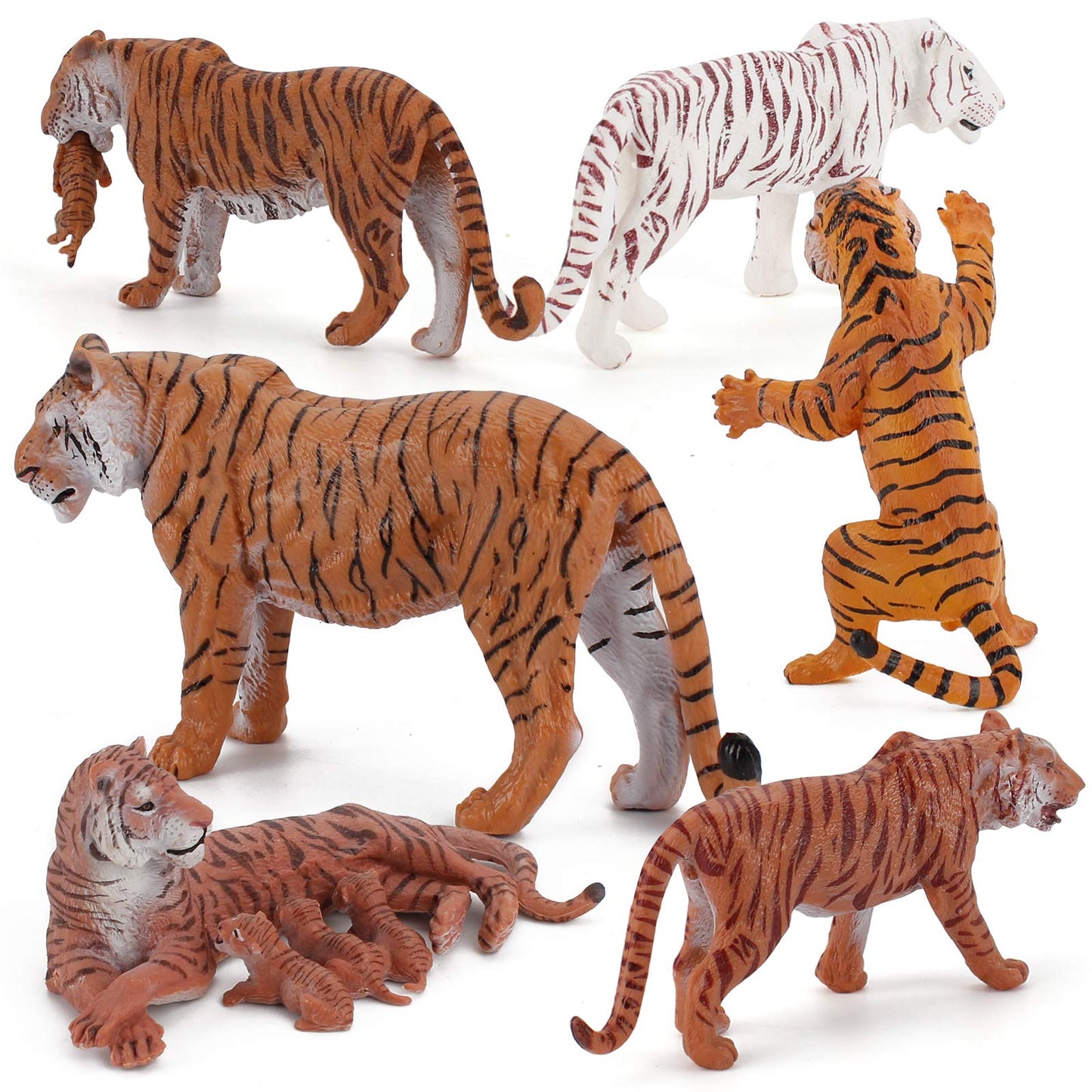 Wildlife Animal Figurines Set for Kids 6 PCS