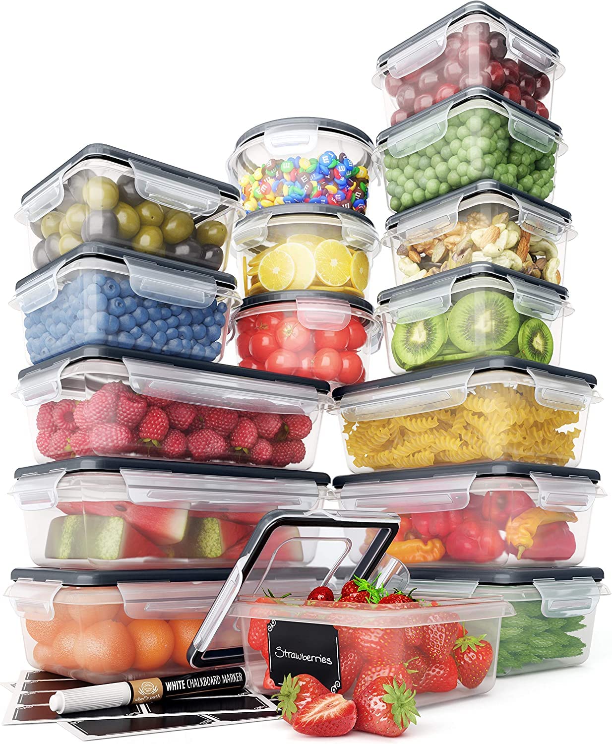 Chef's Path 32-Piece Airtight Food Storage Set