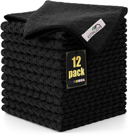 12 Pack Microfiber Cleaning Cloths for Housekeeping
