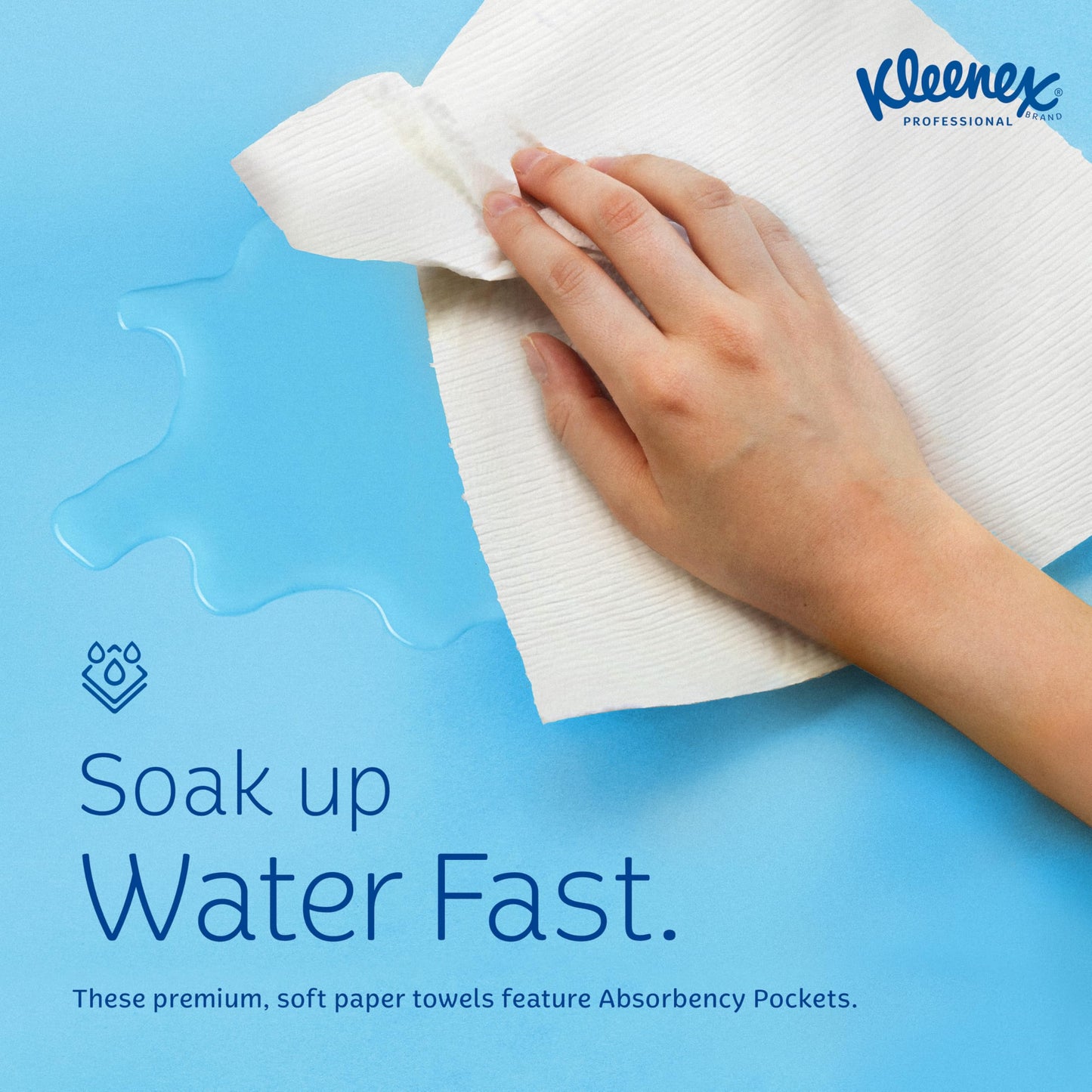 Kleenex Multi-Fold 1-Ply Hand Towels, 150 Count