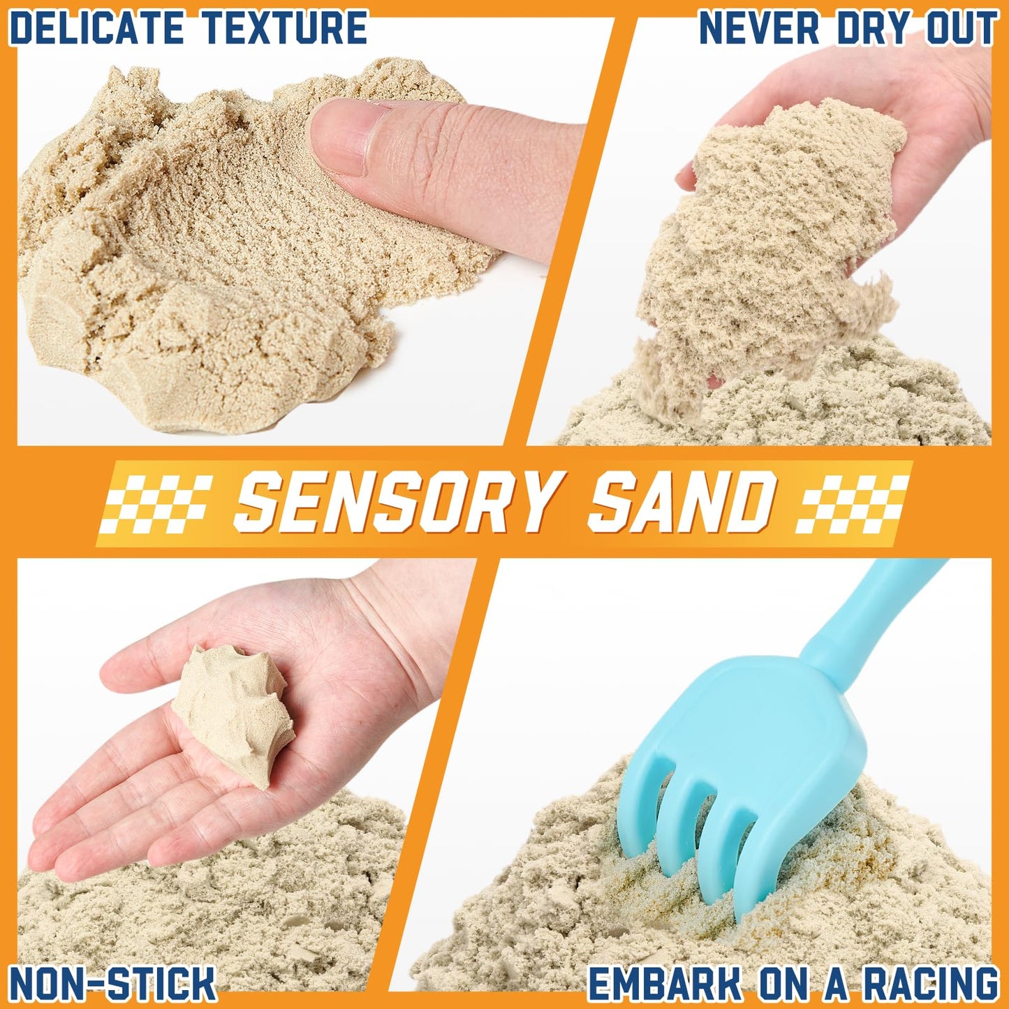 Sensory Bin Sandbox Toys for Kids Ages 3-8