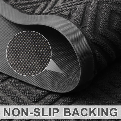 Absorbent Non-Slip Outdoor Doormat 17"x29"