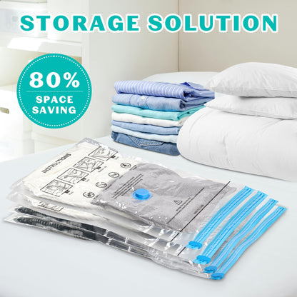 15 Pack Vacuum Storage Bags for Clothing Compression
