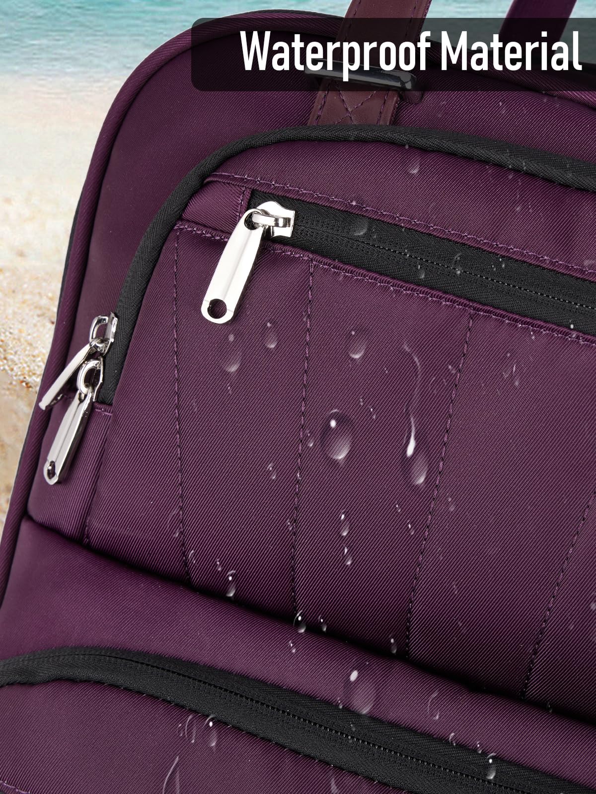 16-Inch Underseat Rolling Luggage for Travel