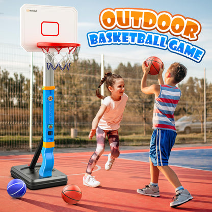 Toddler Basketball Hoop with 4 Balls by HopeRock