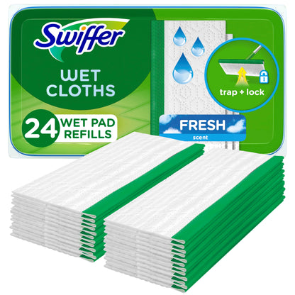 Swiffer 24 Count Wet Mopping Cloths for Floors