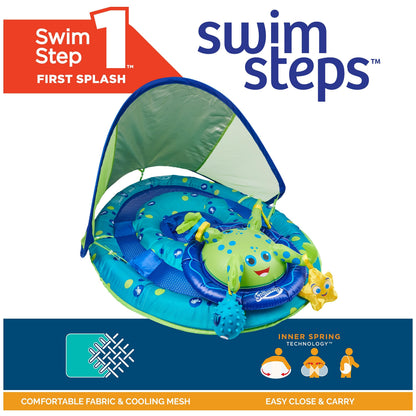 SwimWays Baby Spring Float with Canopy & UPF