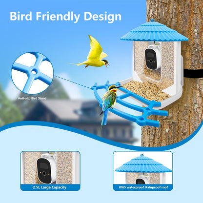 Smart Bird Feeder Camera with AI Detection