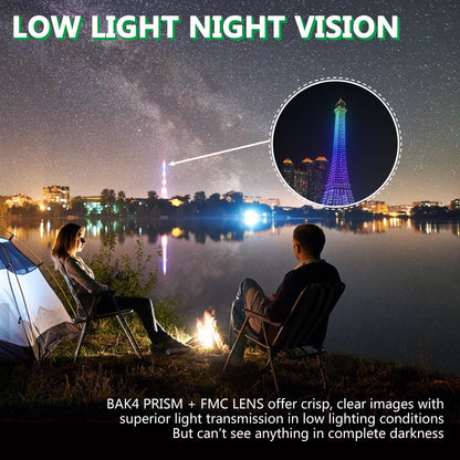 12x42 High Powered Binoculars for Outdoor Use