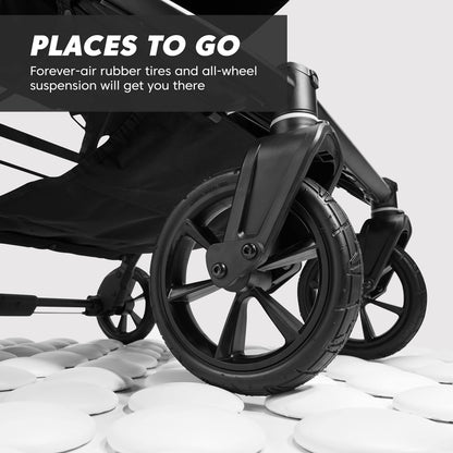 Baby Jogger All-Terrain Double Stroller with Suspension