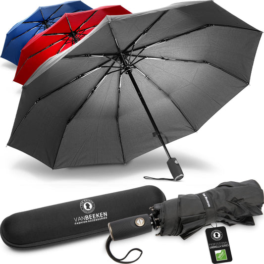 Van Beeken Compact Windproof Travel Umbrella