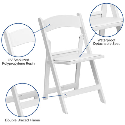 Flash Furniture Folding Chairs - Set of 4