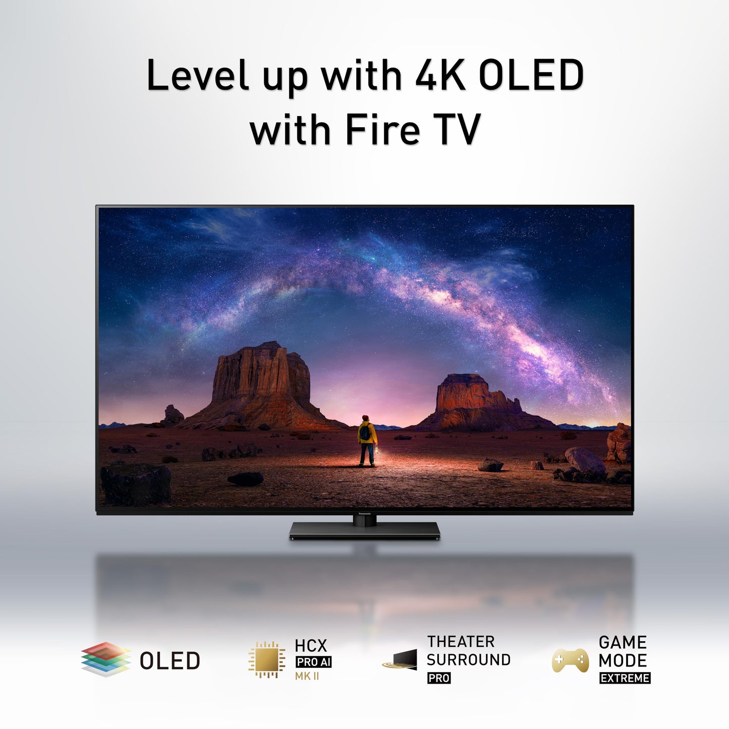 65-inch Panasonic 4K OLED Smart Fire TV