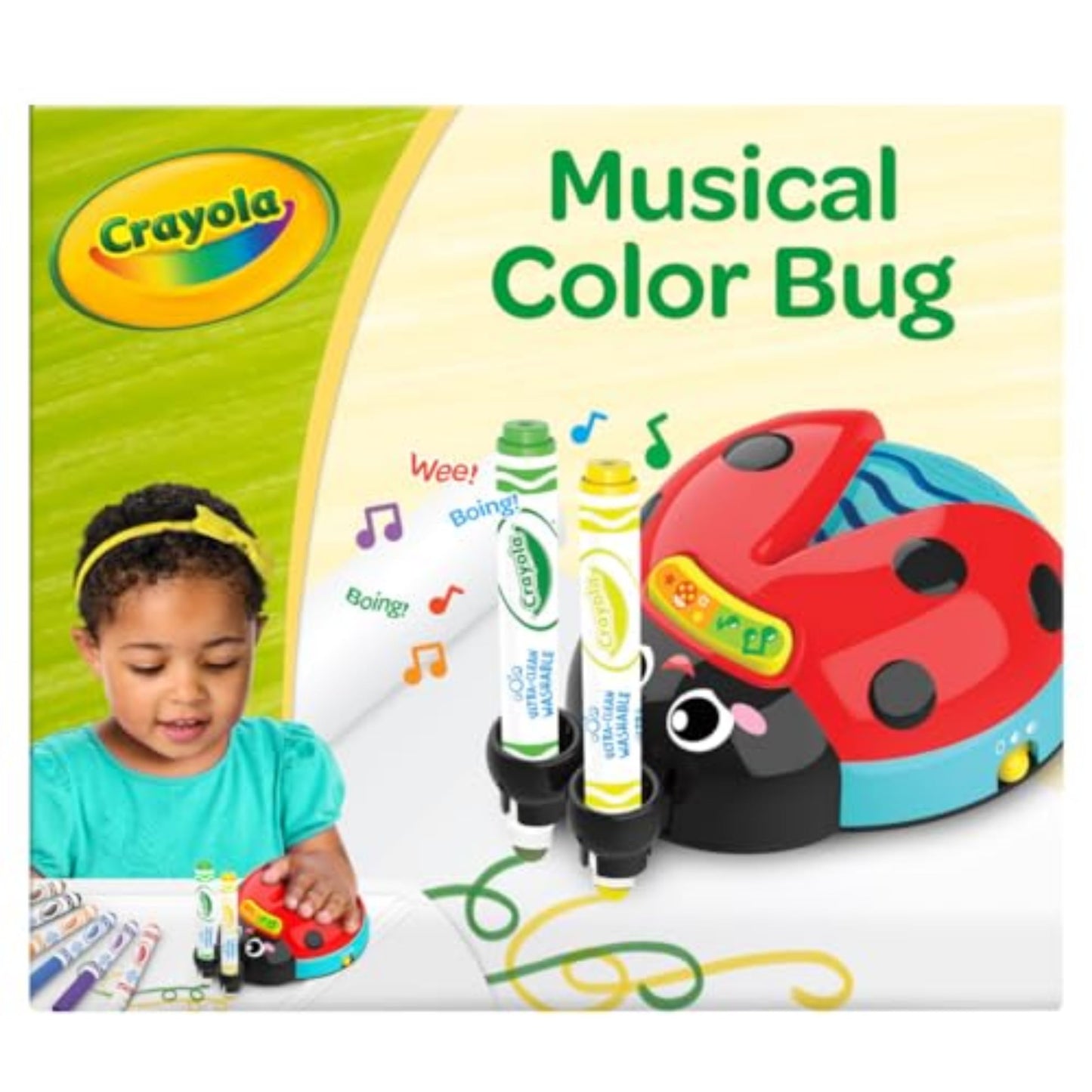Crayola Musical Color Bug Toddler Sensory Toy