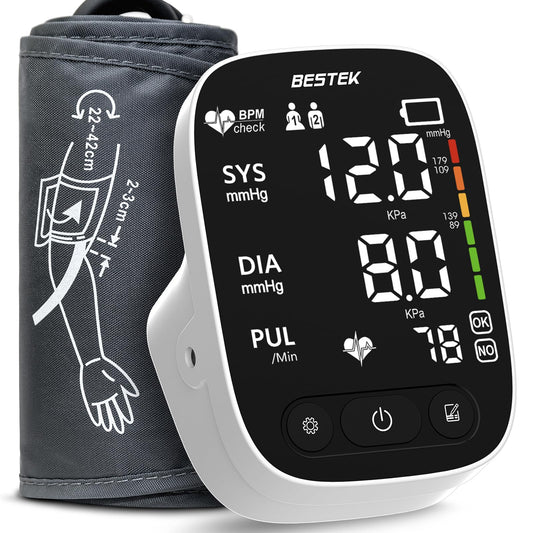 BESTEK Automatic Blood Pressure Monitor for Home Use