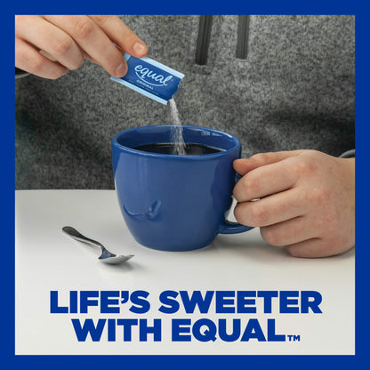 Equal Zero Calorie Sweetener Packets, 2000 Ct