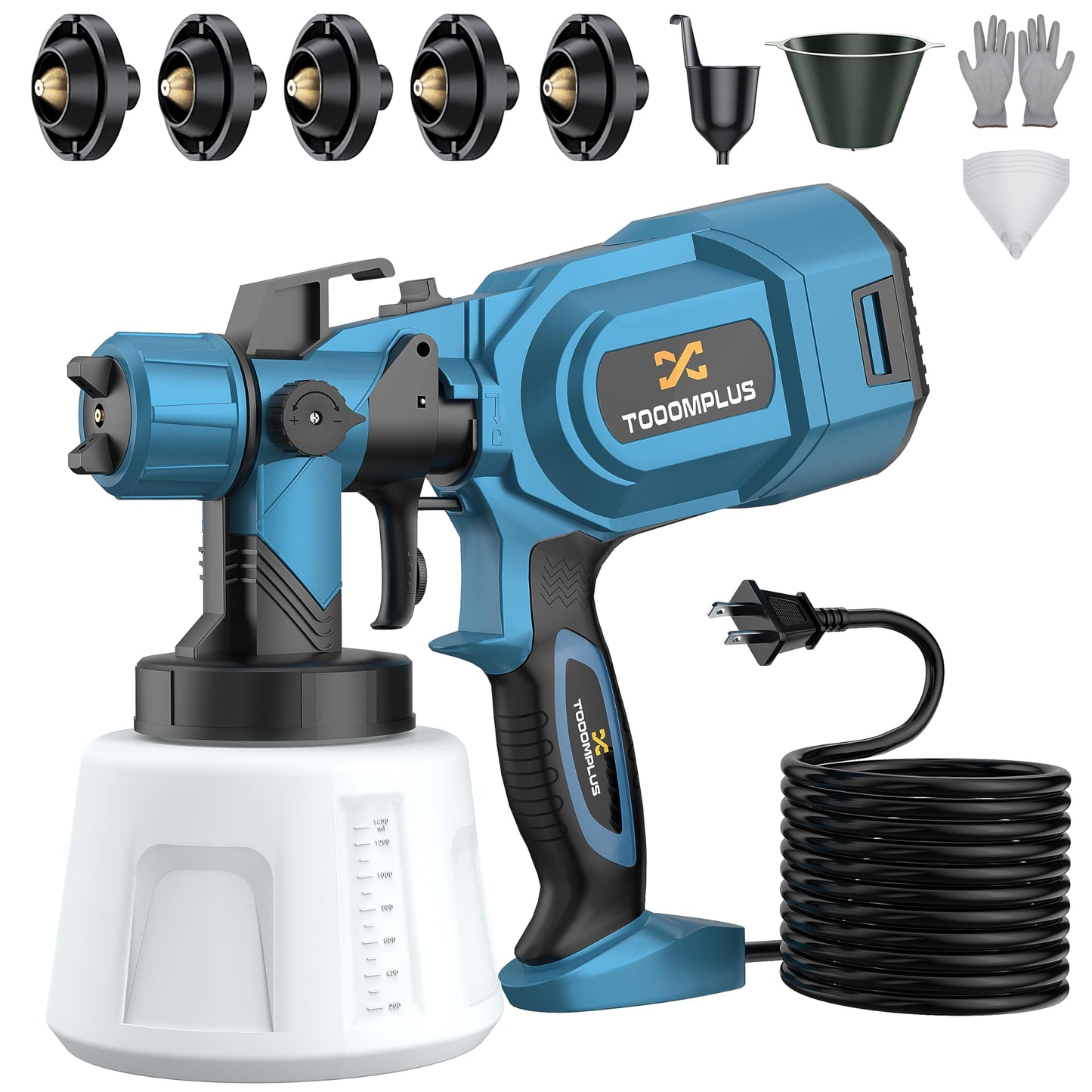 700W Airless Paint Sprayer with 5 Nozzles