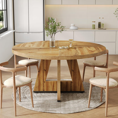 Round Dining Table for 4-6 People