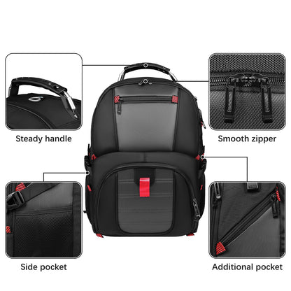 Large Travel Laptop Backpack with USB Charging