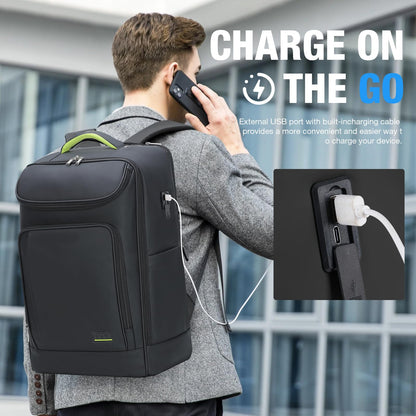 18" Waterproof Travel Backpack with 360° Wheels