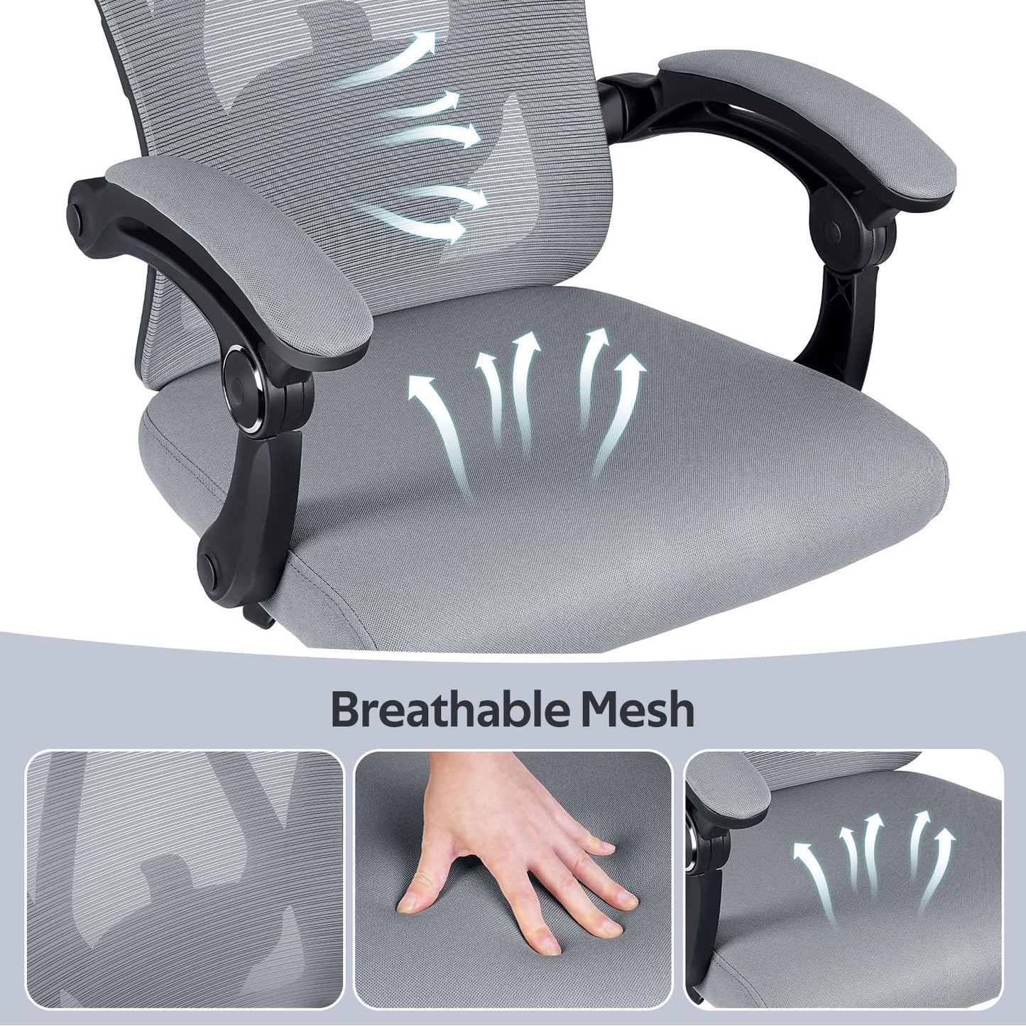 Ergonomic Mesh Office Chair with Lumbar Support