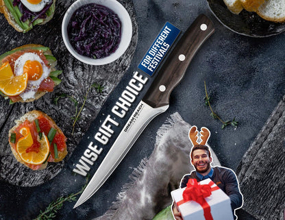 6-Inch High Carbon Steel Deboning Knife