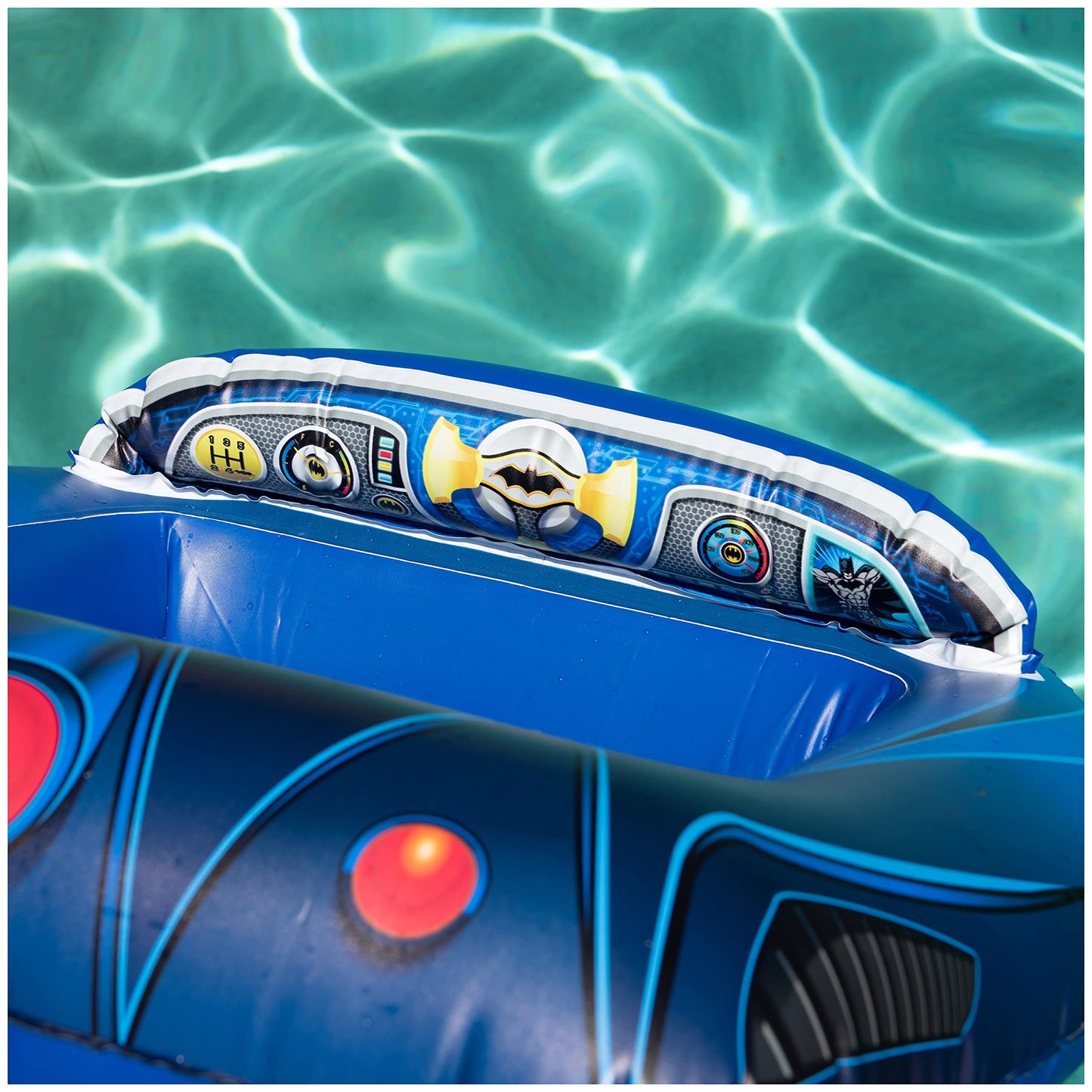 SwimWays Batman Inflatable Batmobile Pool Float