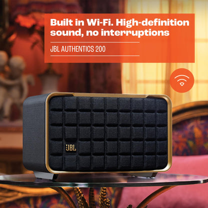 JBL Retro Smart Home Speaker with Voice Assistants