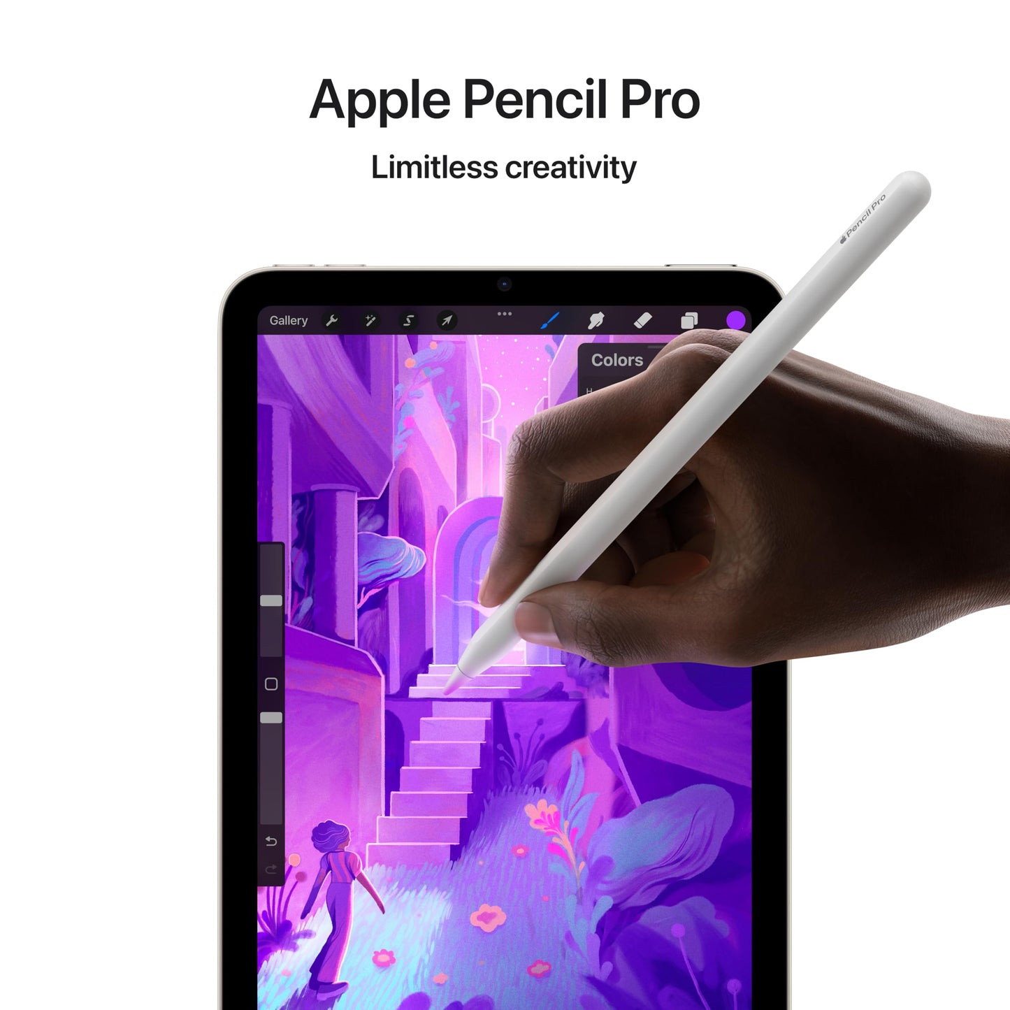 New Apple iPad Mini (A17 Pro): Apple Intelligence, 8.3-inch Liquid Retina Display, 128GB, Wi-Fi 6E, 12MP Front/12MP Back Camera, Touch ID, All-Day Battery Life — Purple